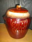 Mccoy Brown Drip Cookie Jar