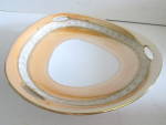 Vintage Noritake Luster Handpainted Triangle Dish