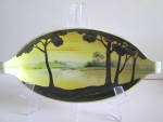 Nippon Handpainted Handled Candy/serving Dish
