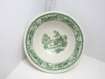 Vintage Syracuse China Mayflower Green Cereal Bowl